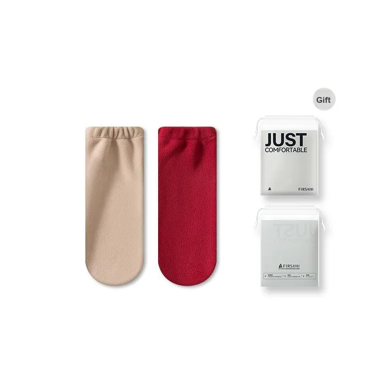 FIRS Mid Calf Socks Women's Shopping Bag 2 Pack-35