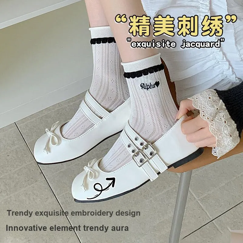 7 SEVFUN Mid Calf Socks Women's-16