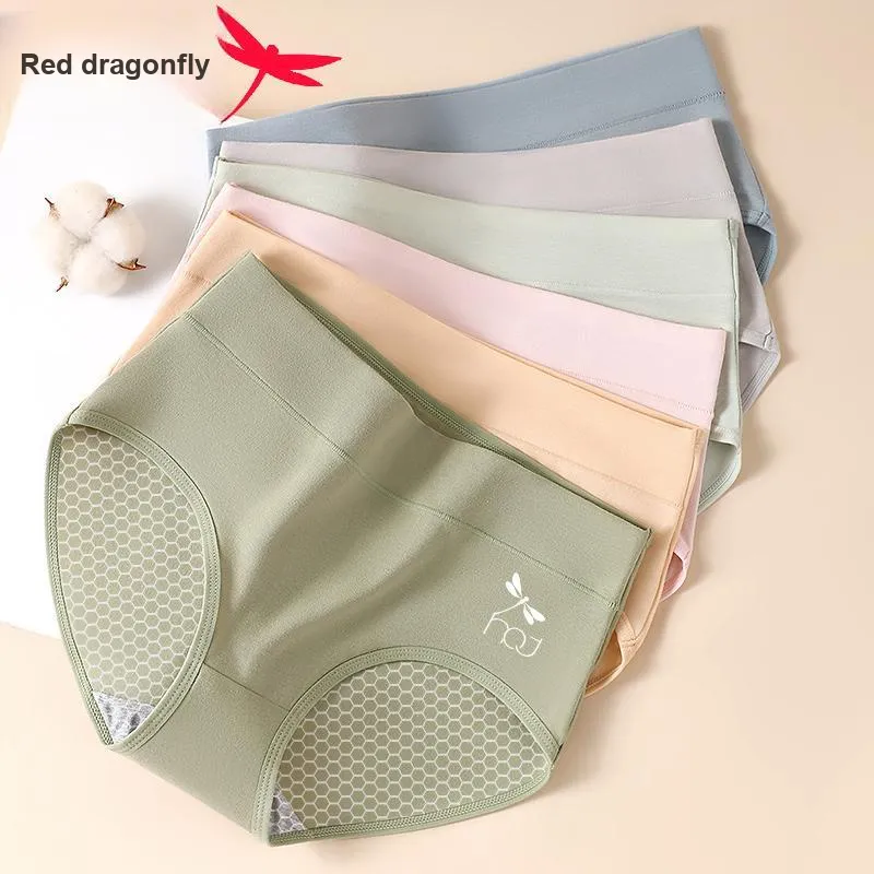 RED DRAGONFLY Cotton Panties Women's 3 Pack Gift Box Set-6