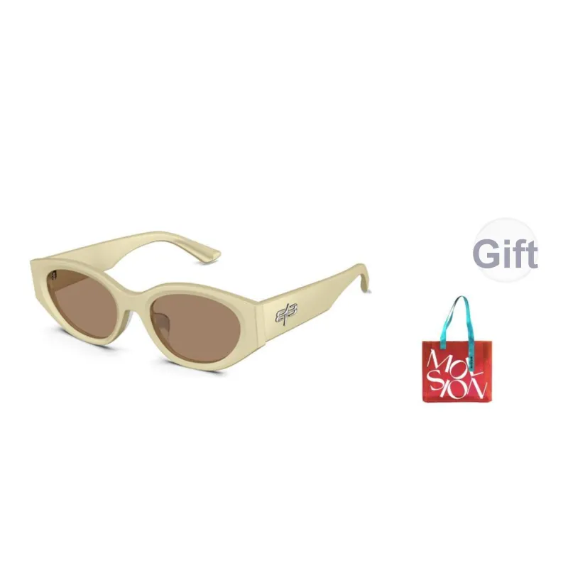 MOLSION Plate Frame Cat Eye Sunglasses Unisex-24