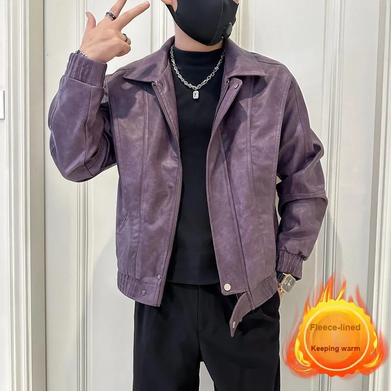FRQ Jackets Coats Unisex Purple-2