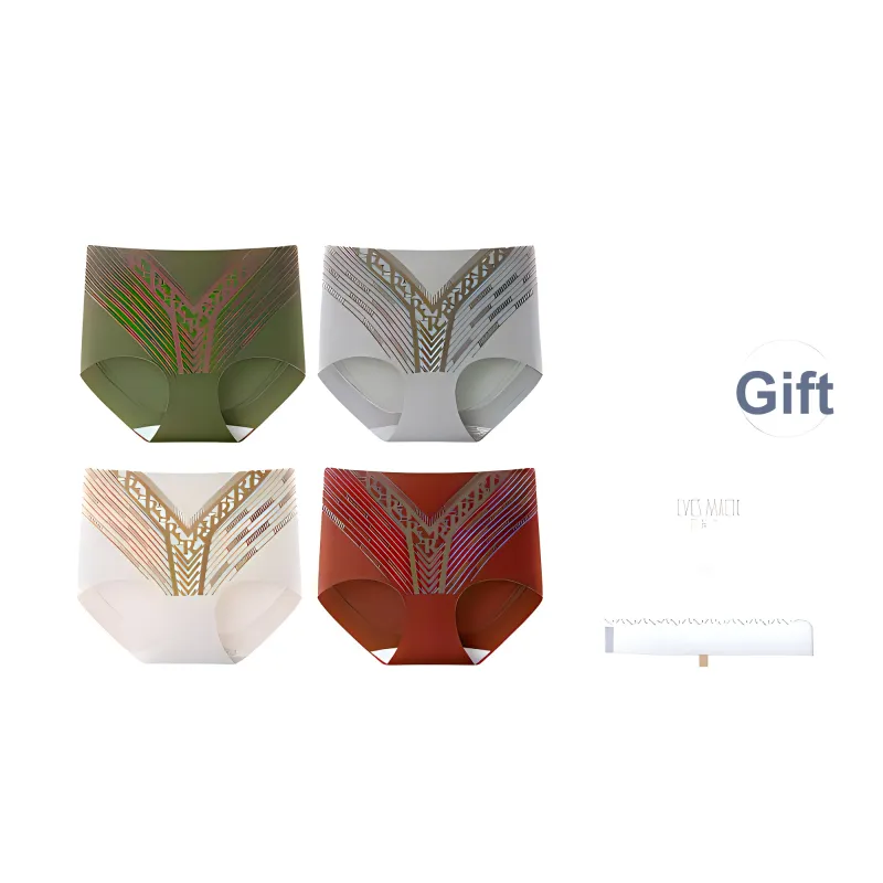 XIA.WA.ZHI.XIU Underpants Women's Box 4 Pack-4