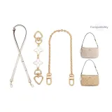 Gold[Modified Underarm/Crossbody Three-Piece Set]