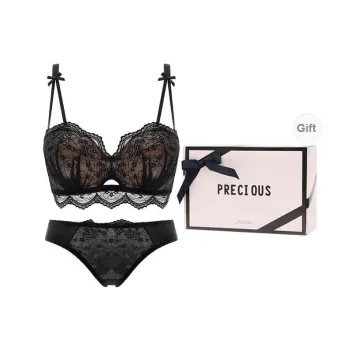 OEING Underwear Set Women's Gift Box Set Black
