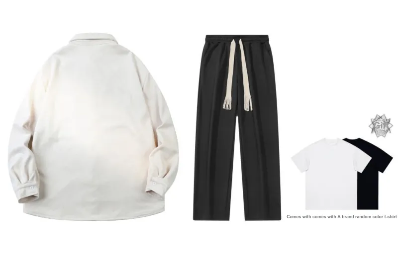 MISTEEZ Shirt Matching Sets Unisex-4