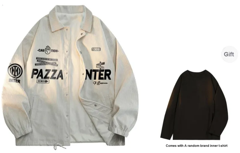 F.C. Internazionale Milano Jackets & Coats Spring Fall Unisex-1