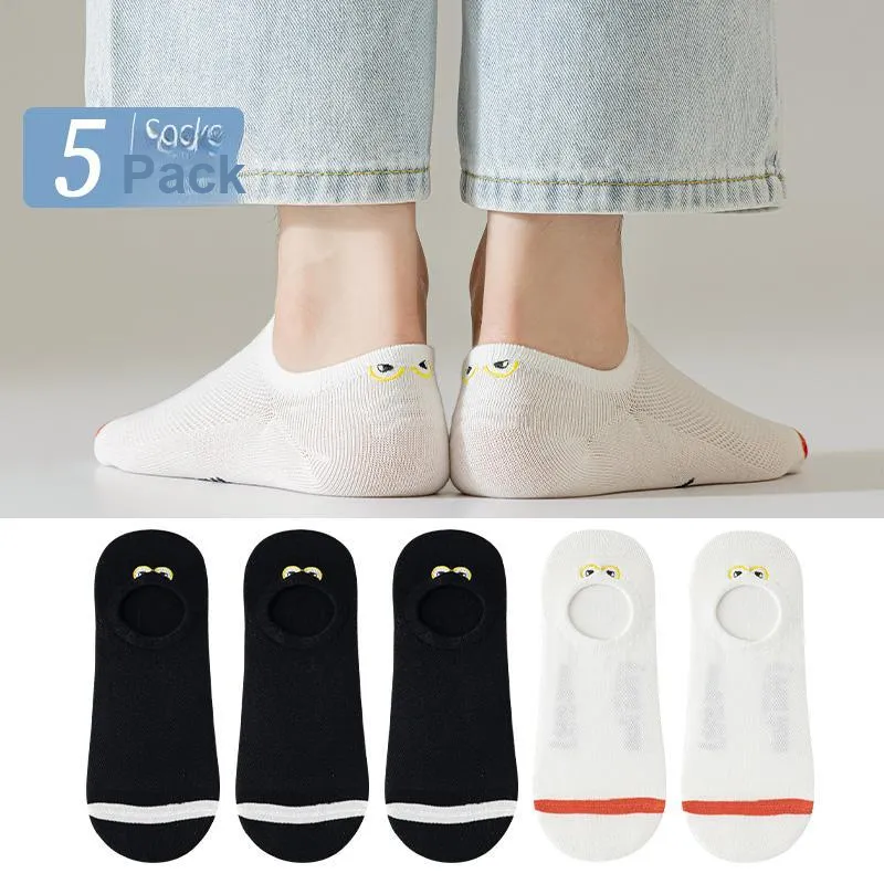 Cotton Gene No Show Socks Men's 5 Pack-40