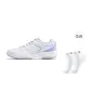 White/Light Purple+Sports Socks