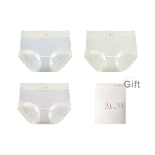 Red Bean Нижнее белье Женское Сумка для покупок 3 упаковки