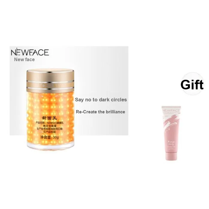 NEW FACE Спокойной ночи Late Night Golden Eye Крем Успокаивающий Укрепляющий Увлажняющий Устойчивый к морщинам 30 г