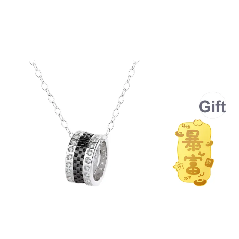 CHAOHONGJI S925 Silver Necklaces Men's-7