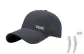 Gray Hats & Caps+White Cooling Arm Sleeves