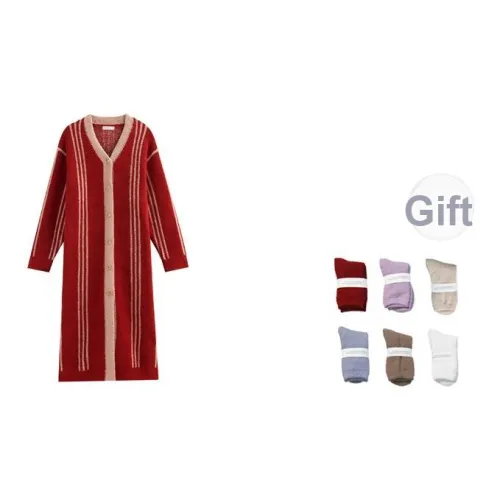 Same Language Ночная сорочка (женская) Китайский красный · Клетка