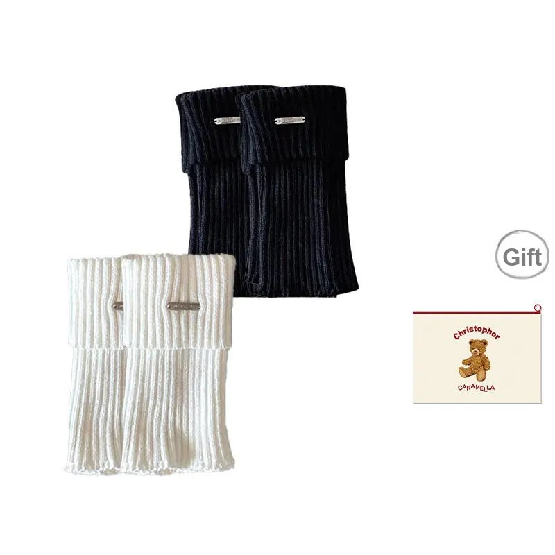 Caramella Mid Calf Socks Women's Shopping Bag Combo Set-5
