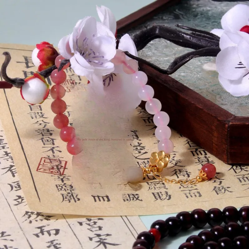 MEOBURLIY Colored Glaze Bracelets Women's-5