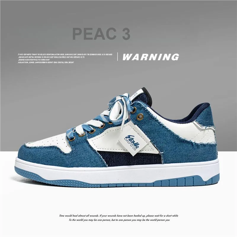 12345 Low-Top Skateboard Shoes Men's-18