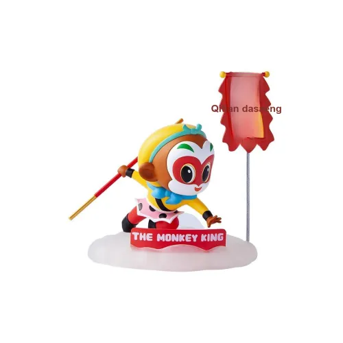 Shang Mei Shadow 'Sun Wukong Collection' Креативный PHOTO Нижняя заколка Стол Подвеска' Фигурки в стиле Chibi