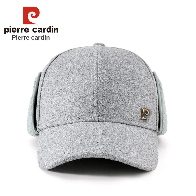 PIERRE CARDIN Wool Blend Baseball Caps Men's-3