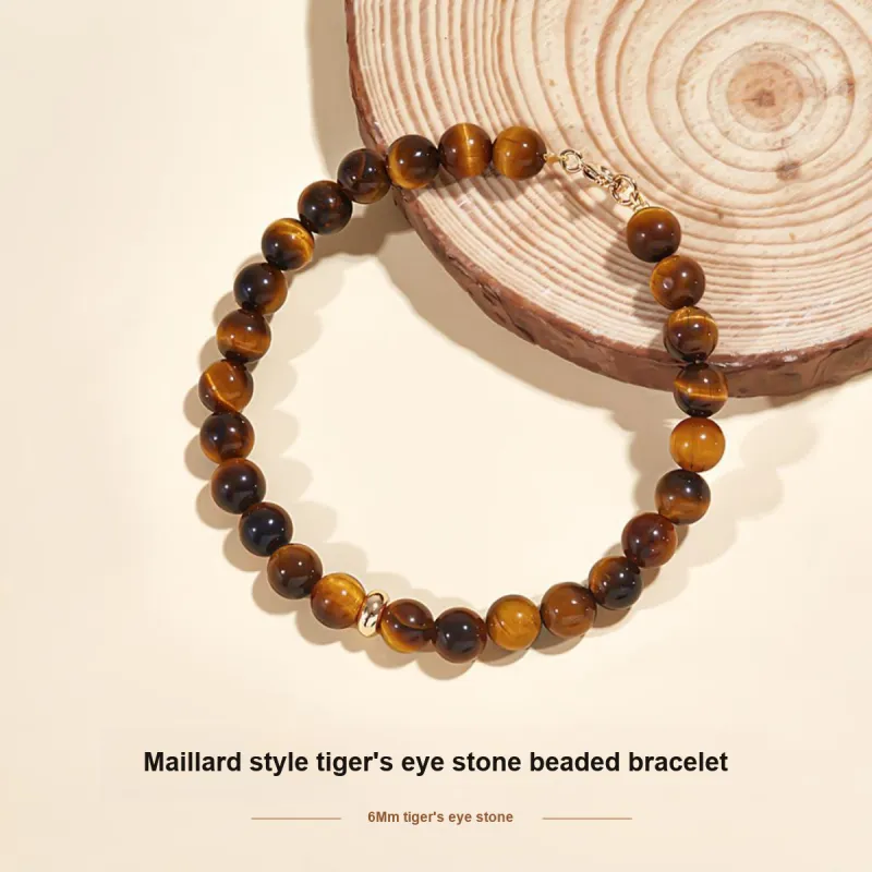 HELA DE HAI Tiger's Eye Stone Bracelets Women's-1