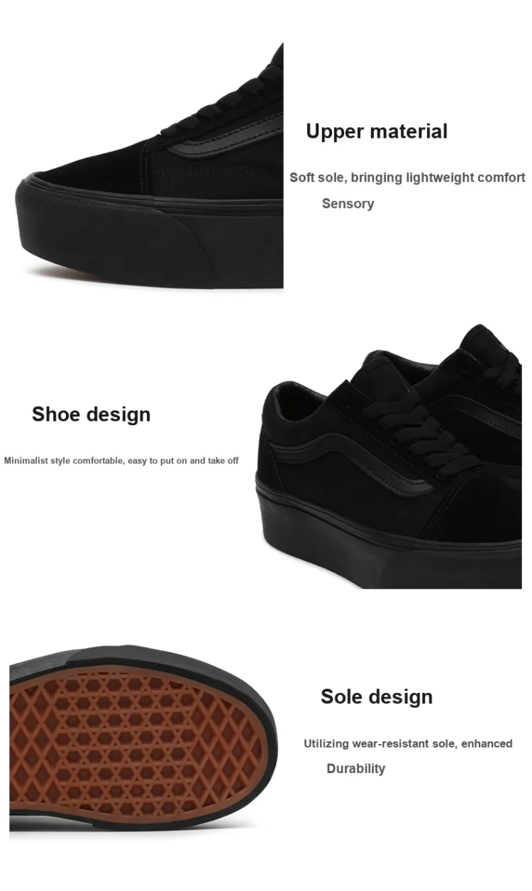 with a pair of Vans shoes