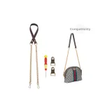 Brown Leather with Chain 100cm[Includes Modified Buckle]