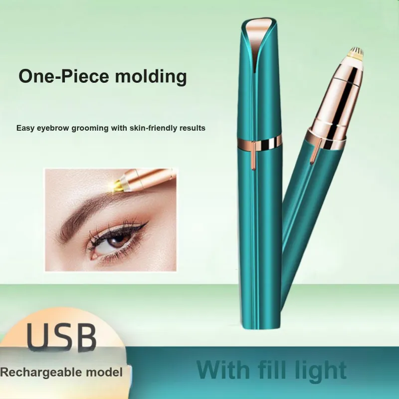 SHANGYELAMEILA Rechargeable Eyebrow Pencils Eyebrow Grooming Tool With Razor-1