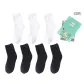Black 4 Pack, White 3 Pack