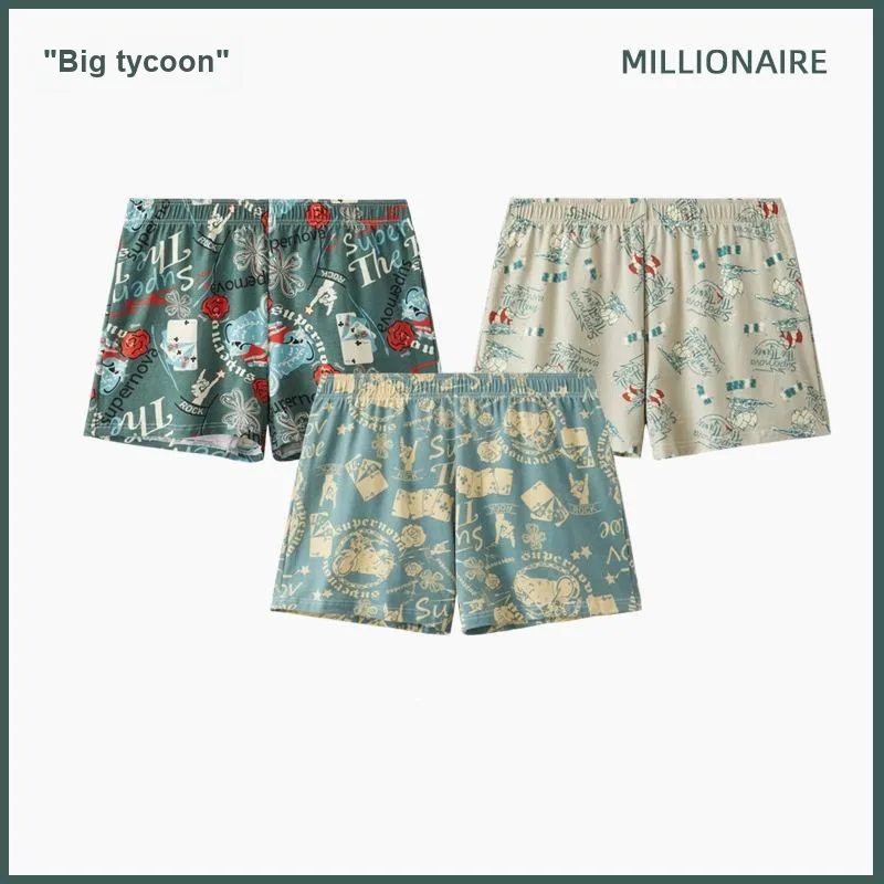 Qiao Ni Tong Boxer Shorts Men's Combo Set-1