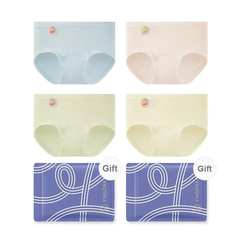 Yingzina Underpants Women's 4 Pack Gift Box Set-17