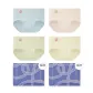 (Solid Color Version-4 Pack Independent Shopping Bag Included) Blue+Shrimp Pink+Green+Yellow