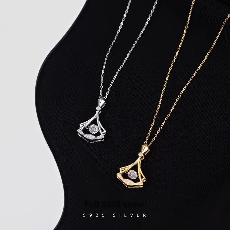LYUMIN S925 Silver Necklaces Women's-1