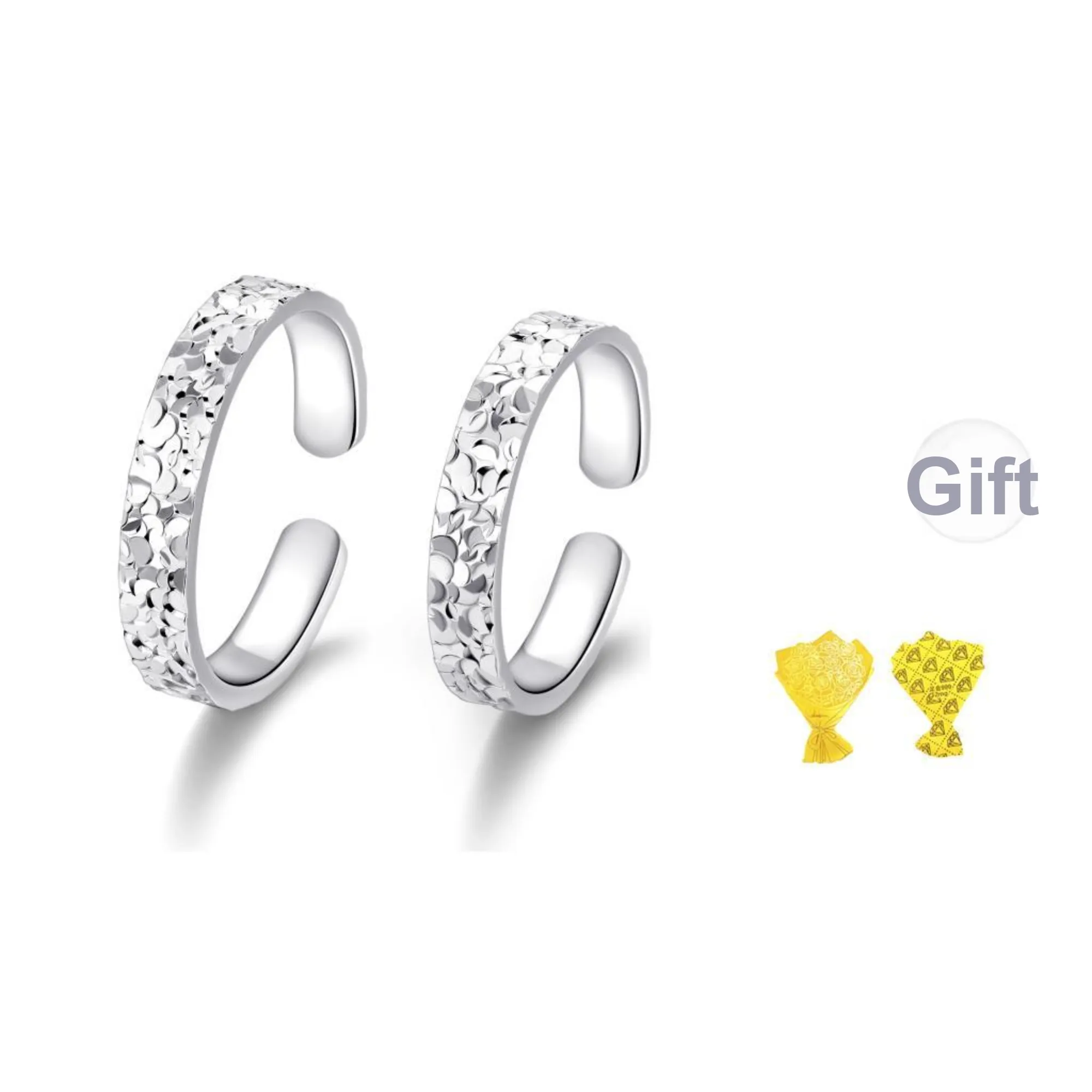 Central Fashion 999 Fine Silver Rings Unisex