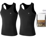 100% cotton 2 Pack (Black+Black) Sweat-Absorbing and Breathable/2 Pcs, More Economical for Frequent Washing!