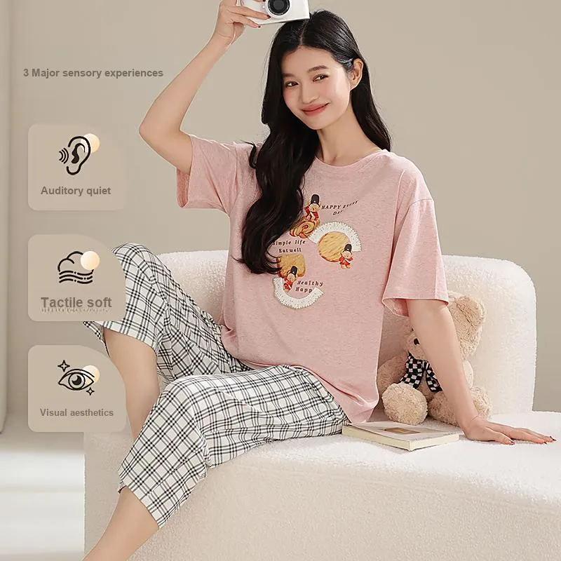 WANANNI Pajama Set Women's Pink-1