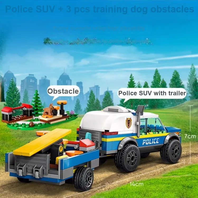 LEGO Mobile Police Dog Training Building Blocks 60369-2