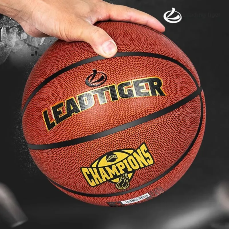Leading The Way PU Basketball Brown Size 7 Training Unisex-6