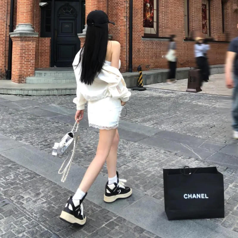 Barb Chill Casual Short Skirts Women's Ecru-2