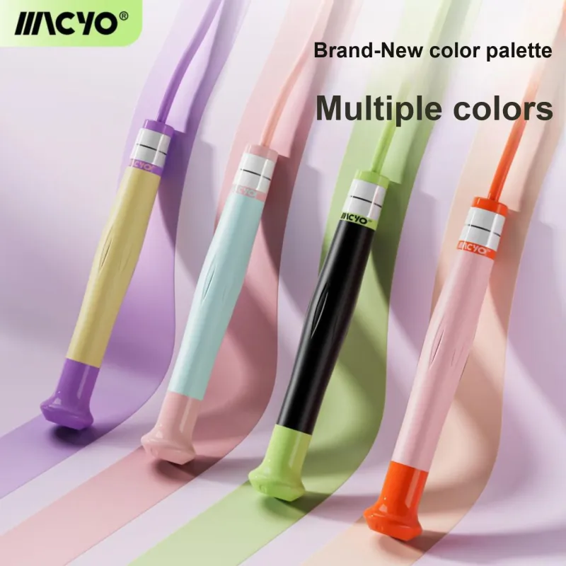 MACYO Fitness Training Non Countable Jump Ropes Students PVC Rubberized Cord PP+Silicone Controller-2