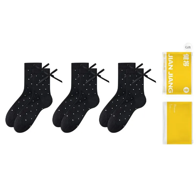 Master Mid Calf Socks Women's Shopping Bag 3 Pack-7