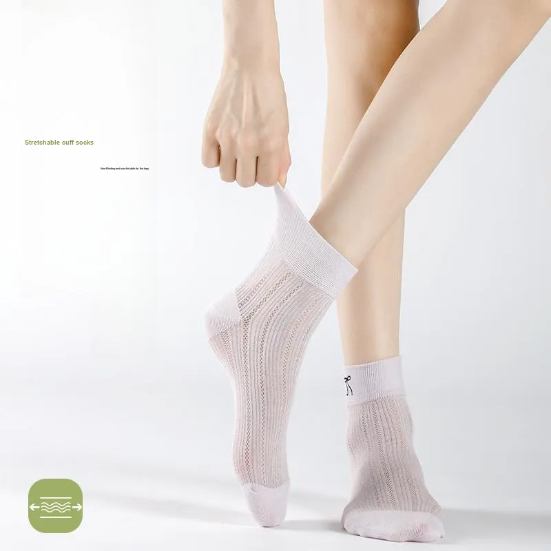 MIIOW Mid Calf Socks Unisex 5 Pack-3