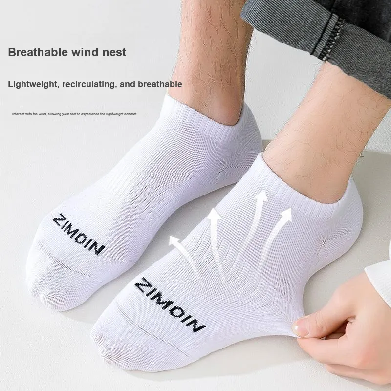 Lan Miao Ankle Socks Men's 5 Pack-7