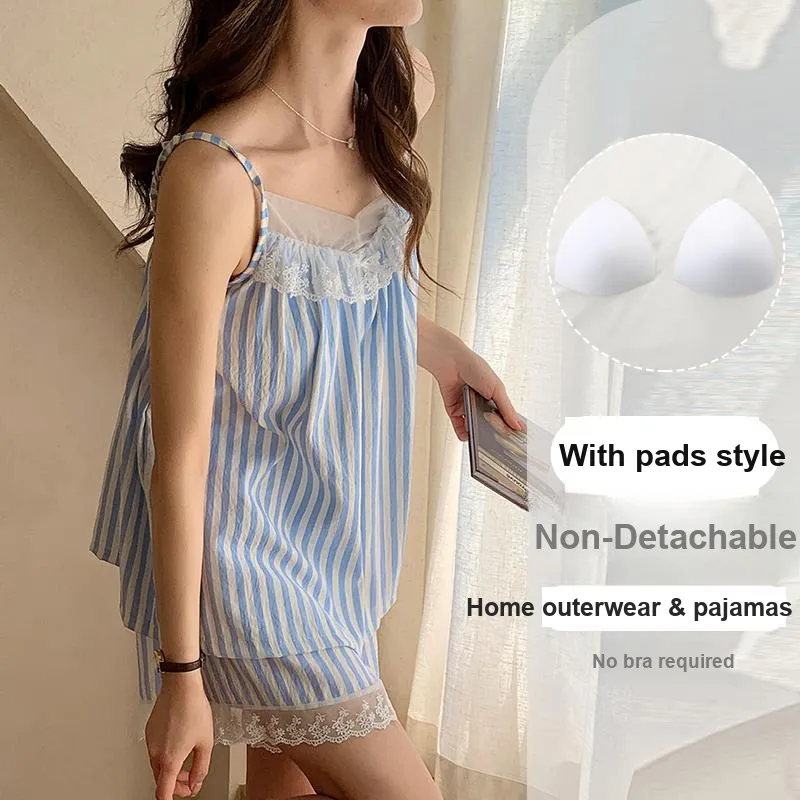 OUSHIBO Pajama Set Women's Image Color-5