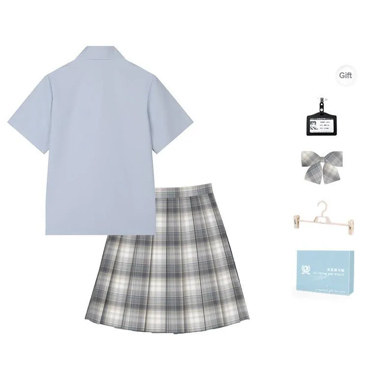 Ice Cream And Whale Summer JK Uniform Set Women's Gift Box Set-1