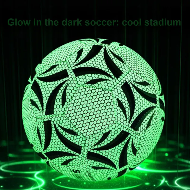 SIPAKESPORT Size 4 Ball No. 5 Soccer PU Unisex Green-3