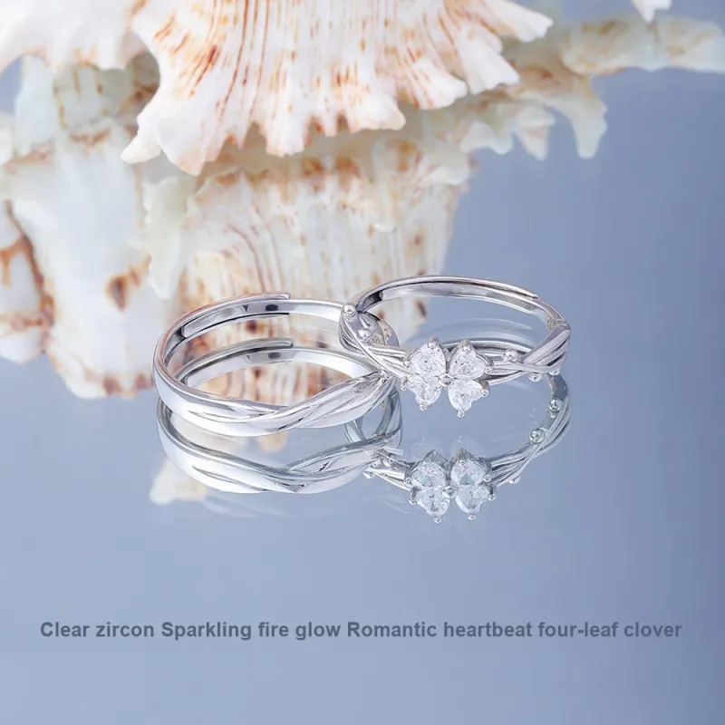 FOREVER MELODY 999 Fine Silver Rings Unisex-3