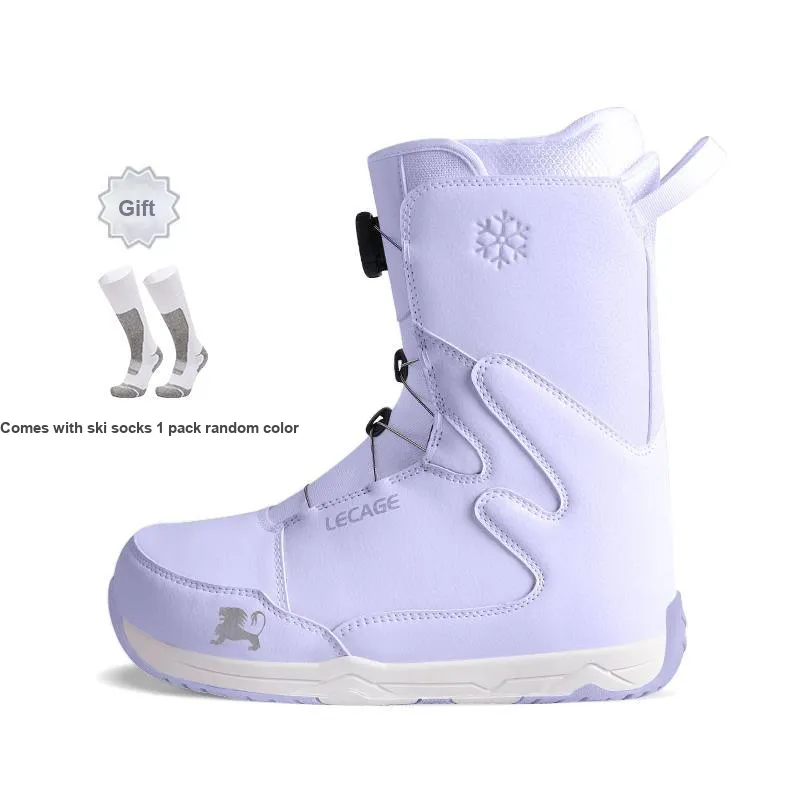 LECAGE Single Snowboard Ski Boots Women's