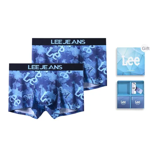 Ли совместный модель Edge Color 3,0 Нижнее белье Подарочная коробка Мужской 2 упаковки