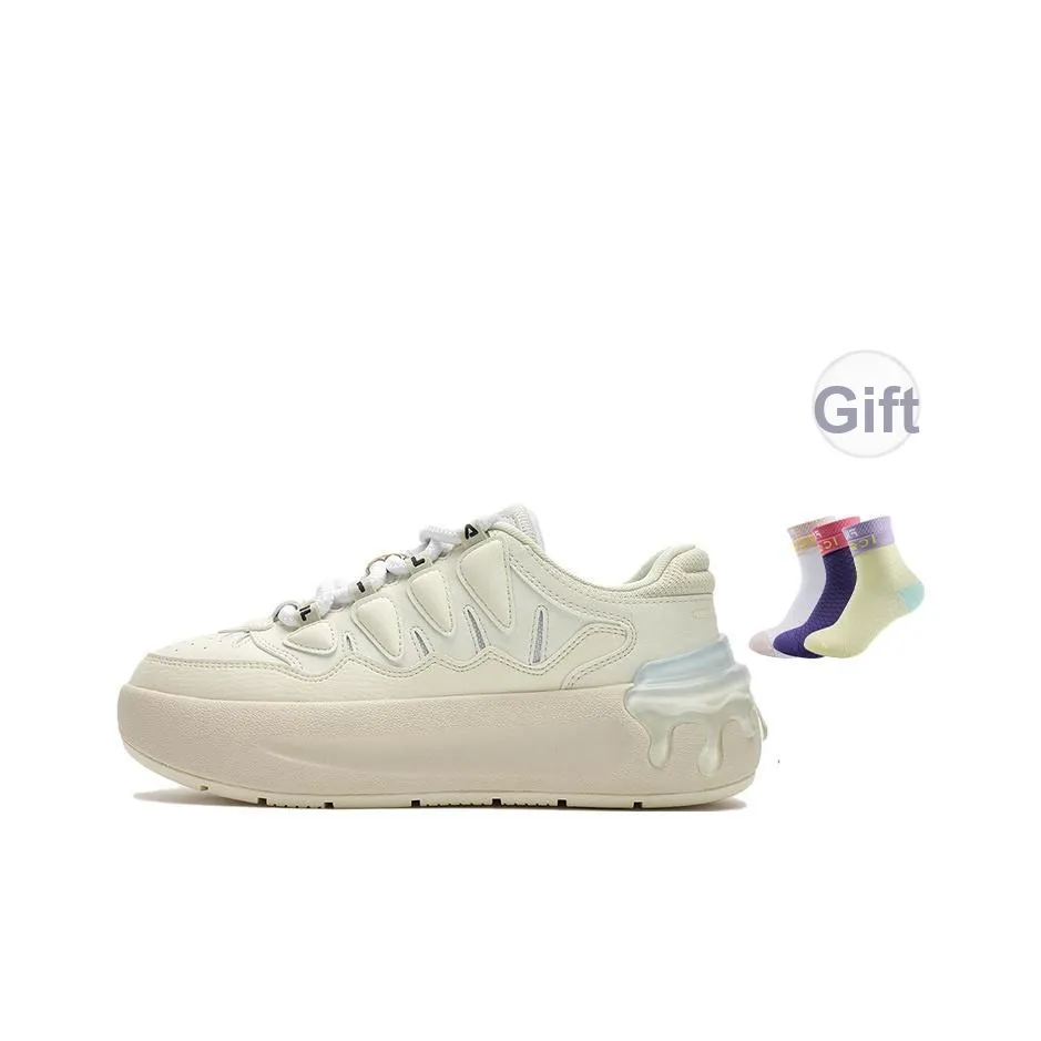 FILA CARROT 1 Skateboard Shoes Women's Low-Top White