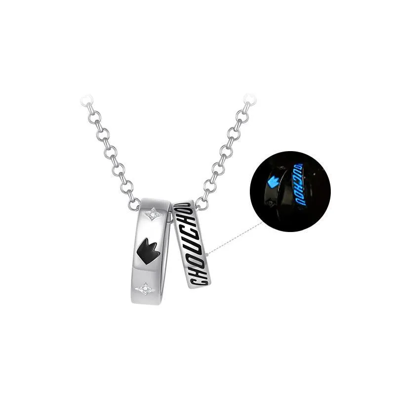 CHOW TAI SENG S925 Silver Necklaces Unisex-4