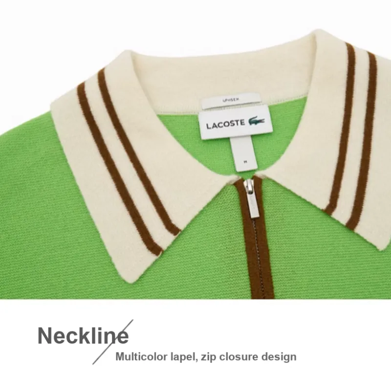 LACOSTE x RANDOMEVENT Sweater Men's Green-2